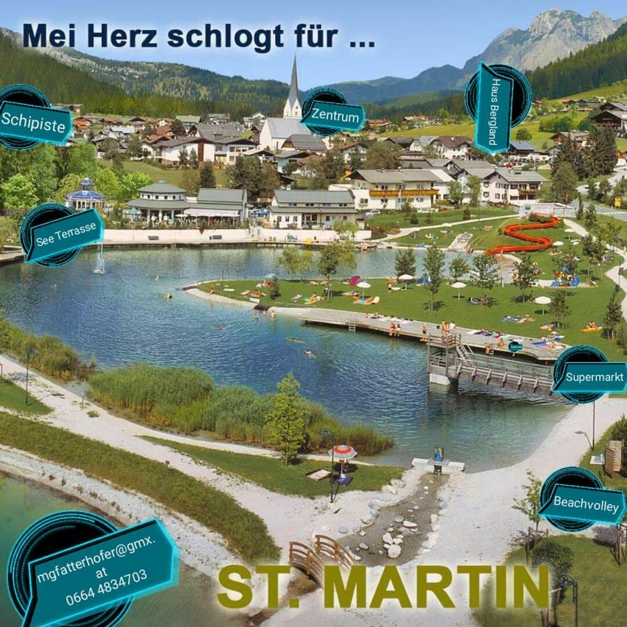 Appartements Haus Bergland Sankt Martin am Tennengebirge Exterior foto